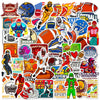 Football Stickers 100 Pcs Vinyl Waterproof Football Sports Stickers For Water Bottle Laptop Skateboard, Football Gifts For Kids
