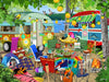 Ceaco 500 Piece Jigsaw Puzzle - Gone Camping by Tracy Flickinger, Multicolor, 24 x 18 inches, Cardboard, Model 2415-58