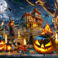 Vermont Christmas Company – Halloween Nightmare 100 Piece Jigsaw Puzzle - Large Interlocking Pieces Perfect For Kids & Adults Alike - 19' X 13'