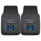 FANMATS 10819 Michigan Wolverines Heavy Duty Vinyl Cargo Mat 31x31, All Weather Trunk Mat, Trunk Protection