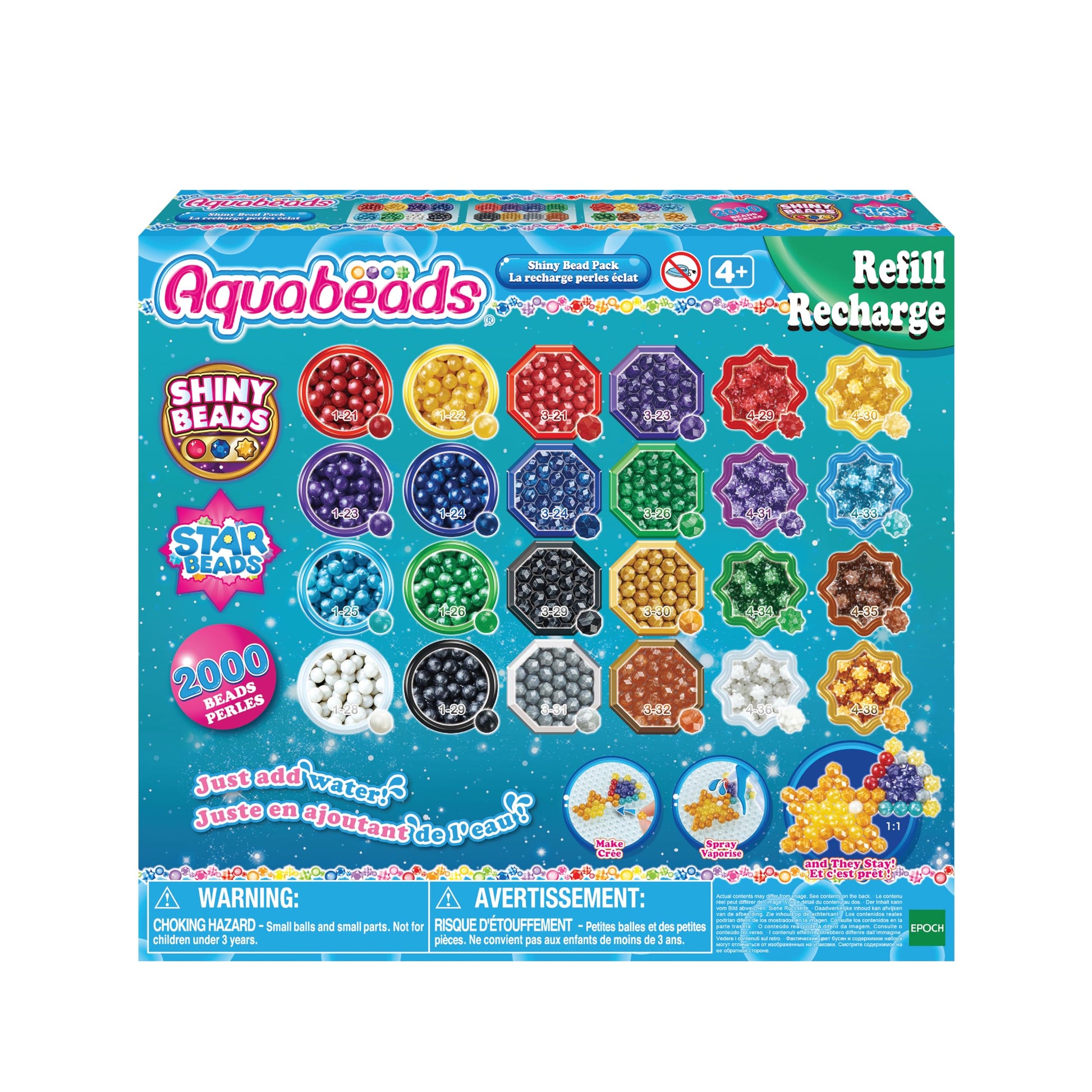 Aquabeads Shiny Bead Refill Set