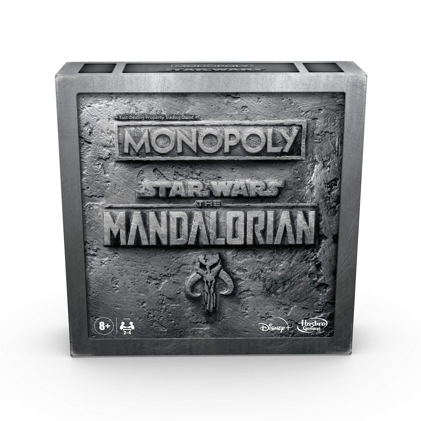 Hasbro Gaming Monopoly: Star Wars Mandalorian Edition Board Game - Protect Baby Yoda, Grey, Model F1276, Cardboard