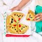 WHAT DO YOU MEME? Emotional Support Pizza Plush Toy - Multicolor, Polyester, Model ESP518