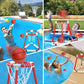 Ropodalife Pool Basketball Hoop - Floating Basketball Set For Fun Indoor Outdoor Play, Pool Games For Kids And Adults