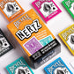 Bicycle Nertz Playing Card Game - 8 Decks, Jumbo Index, Fast & Fun Multiplayer Solitaire, Brightly Colored, Model 10031922