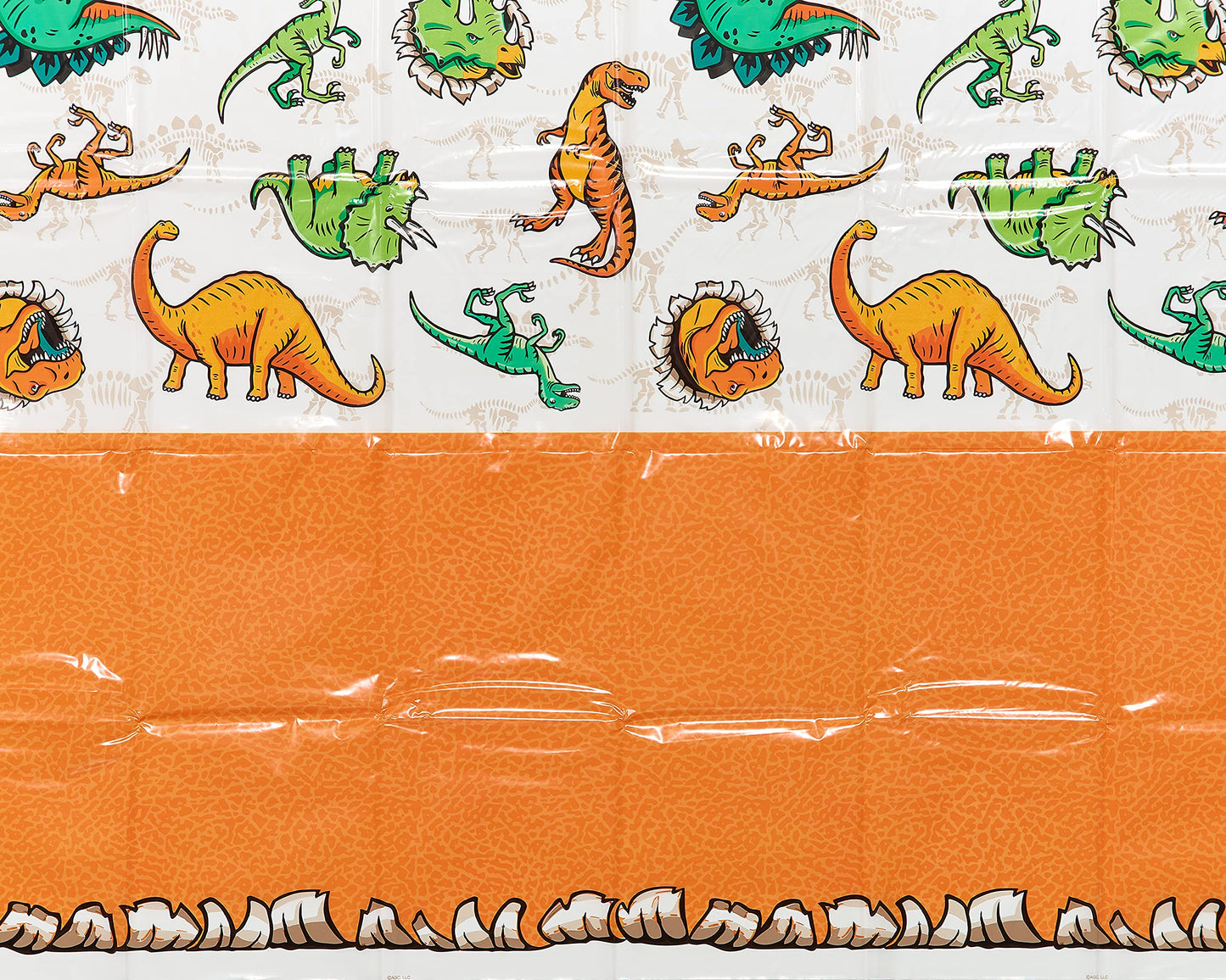 American Greetings Dinosaur Birthday Party Supplies, Plastic Table Covers (3-Count)