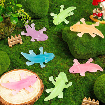 30Pcs Axolotl Animals Toys Bulk Cute Squeeze Axolotl Fidget Stress Relief, Salamander Animal Sensory Toys For Child Relax Meetin