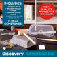 Discovery Kids Gemstone Dig STEM Science Kit, Excavation Tools, 11 Real Gemstones, Multicolor, Model 765940700686