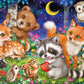 Ceaco - Kayomi Harai - Woodland Friends - 100 Piece Jigsaw Puzzle