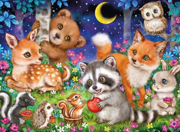 Ceaco - Kayomi Harai - Woodland Friends - 100 Piece Jigsaw Puzzle