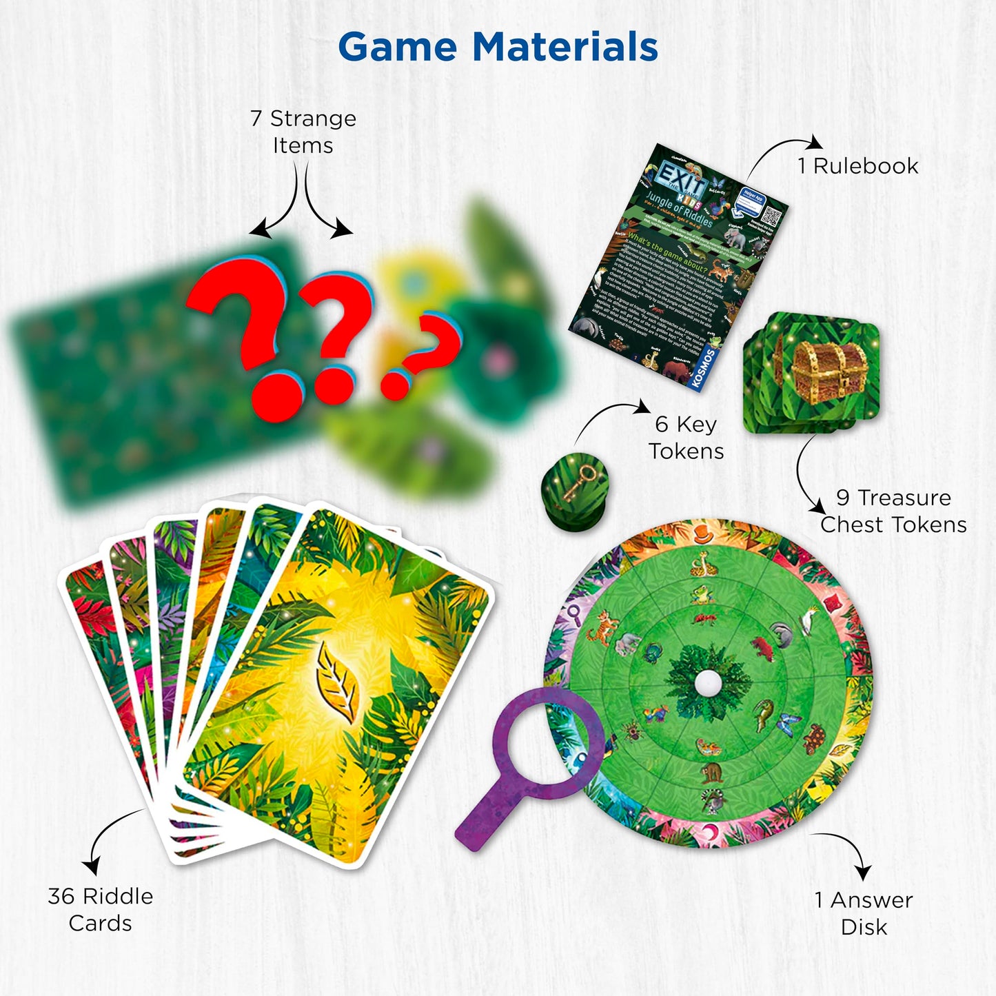 EXIT: The Game - Jungle of Riddles | Brainteasers |Kid's Activity  Cooperative Game | Quick Game