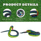 Yohaki Snake Plush Toy, 59'' Large Washable, Giant Cuddle Toy, Soft And Cute Children'S Gift For Boys And Girls, Birthday Party