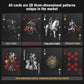 Wjpc Waterproof Playing Cards,Plastic Playing Cards,Deck Of Cards ,Game And Party Poker Cards (Knight Gold)