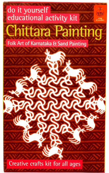 POTLI a bag of wonders DIY Educational Art Kit for Children I Chittara Painting of Karnataka| Art and Craft for Girls and Boys I