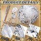 Ferraycle Silver Disco Ball Small Piñata with Stick & Blindfold - Retro Party Decorations for Kids & Adults, Model YT-Ferraycle-89546