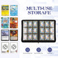 Trading Card Binder, 9 Side Loading Pocket Card Album Hold Up To 540 Cards, Zipper Binder For Cards Collection, Tcg Card Holder