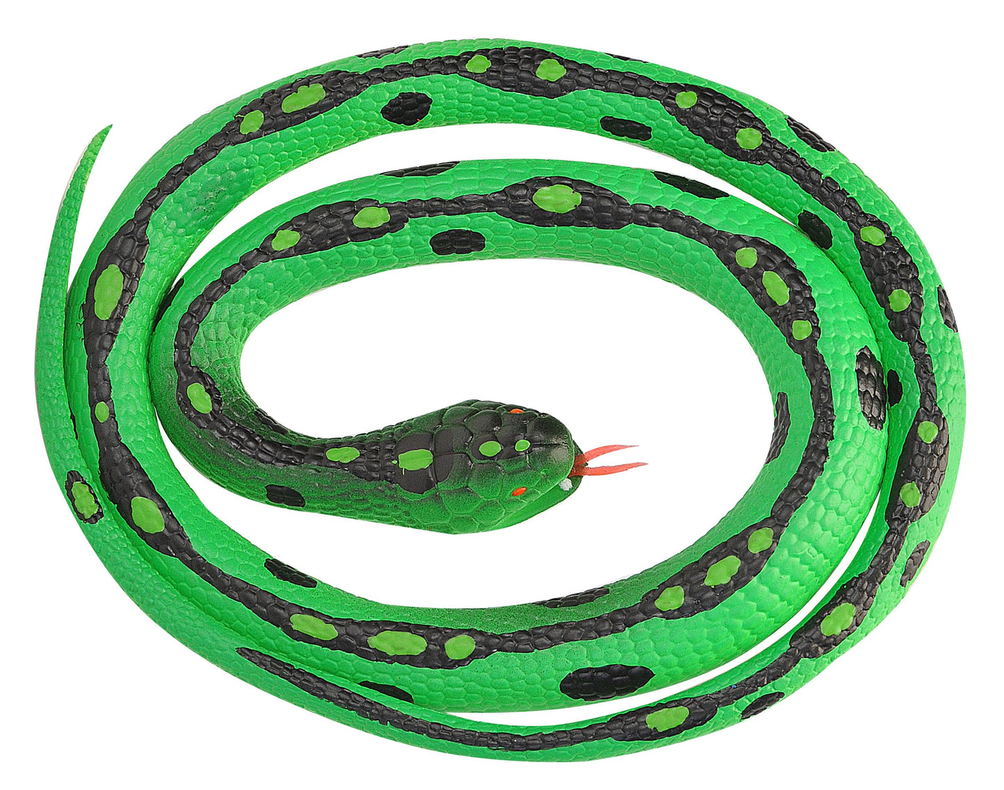 Wild Republic Garter Rubber Snake Toy, Gifts For Kids, Educational Toys, 46', Green