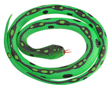 Wild Republic Garter Rubber Snake Toy, Gifts For Kids, Educational Toys, 46', Green