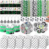 Aoriher 194 Pcs Soccer Party Favor Bulk Sport Birthday Party Gift Soccer Goodie Bag Filler Mini Soccer Ball Toy Silicone Bracele