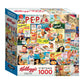 RoseArt 1000 Piece Jigsaw Puzzle - Kellogg's Cereal Ads - Multi-colored - Model 6130ZZD - Paper Material