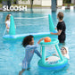 JOYIN Inflatable Pool Float Set Volleyball Net & Basketball Hoops, Floating Swimming Game Toy for Kids and Adults, Summer Floati