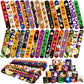 Halloween Slap Bracelets for Kids, 100 Halloween Bracelet Toys Bulk For Kids Girls Boys, Trick or Treat Party Favors, Exchanging