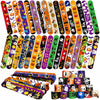 Halloween Slap Bracelets for Kids, 100 Halloween Bracelet Toys Bulk For Kids Girls Boys, Trick or Treat Party Favors, Exchanging