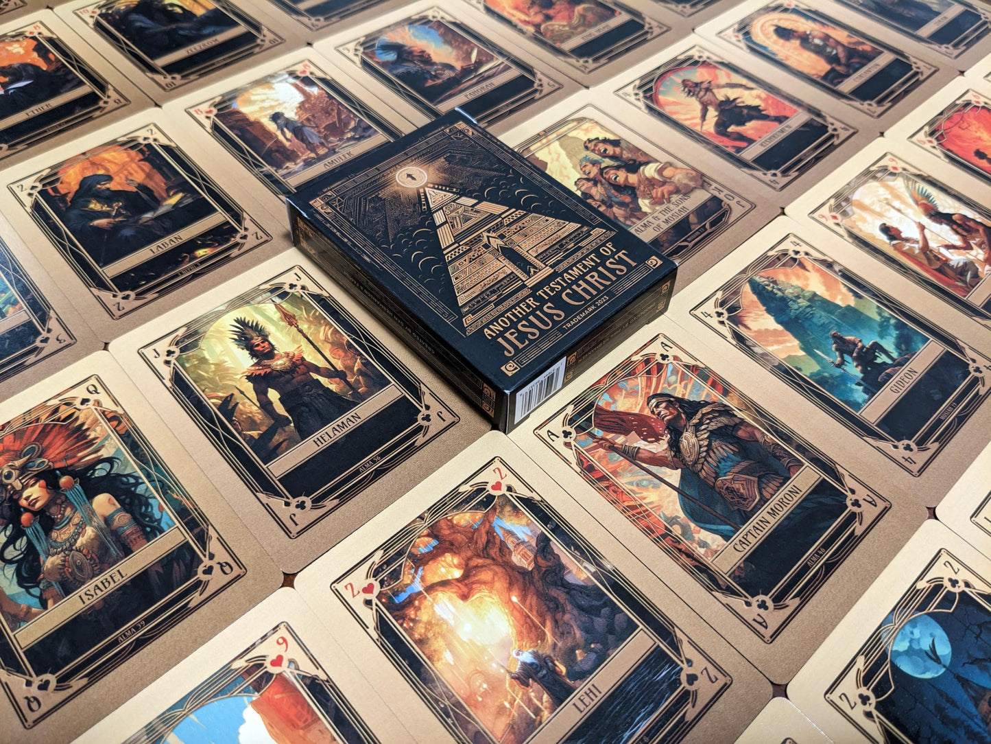Generic Book of Mormon Character Playing Cards - 54 Iconic Characters with Beautiful Artwork, Made of Paper