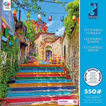Ceaco - Around The World - Istanbul Turkey - 550 Piece Jigsaw Puzzle