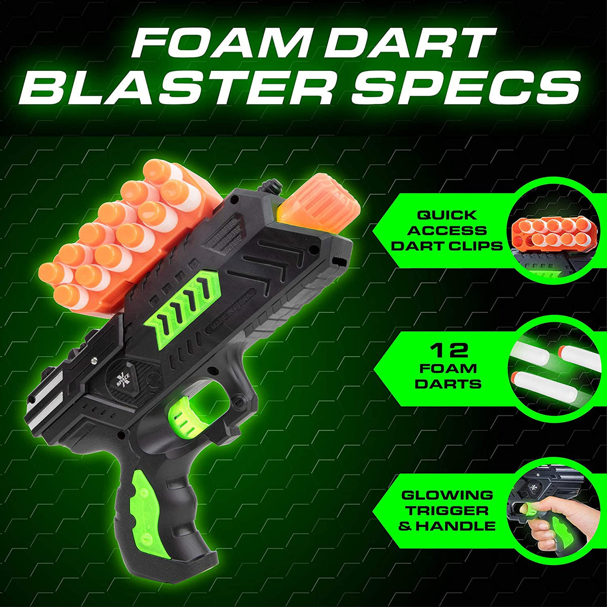 Glowing Targets Blaster