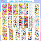 Stocking Stuffers For Kids - Puffy Stickers,3D Stickers For Kids Toddlers - 500+ Cute Stickers Pack,Christmas Party Favors For K