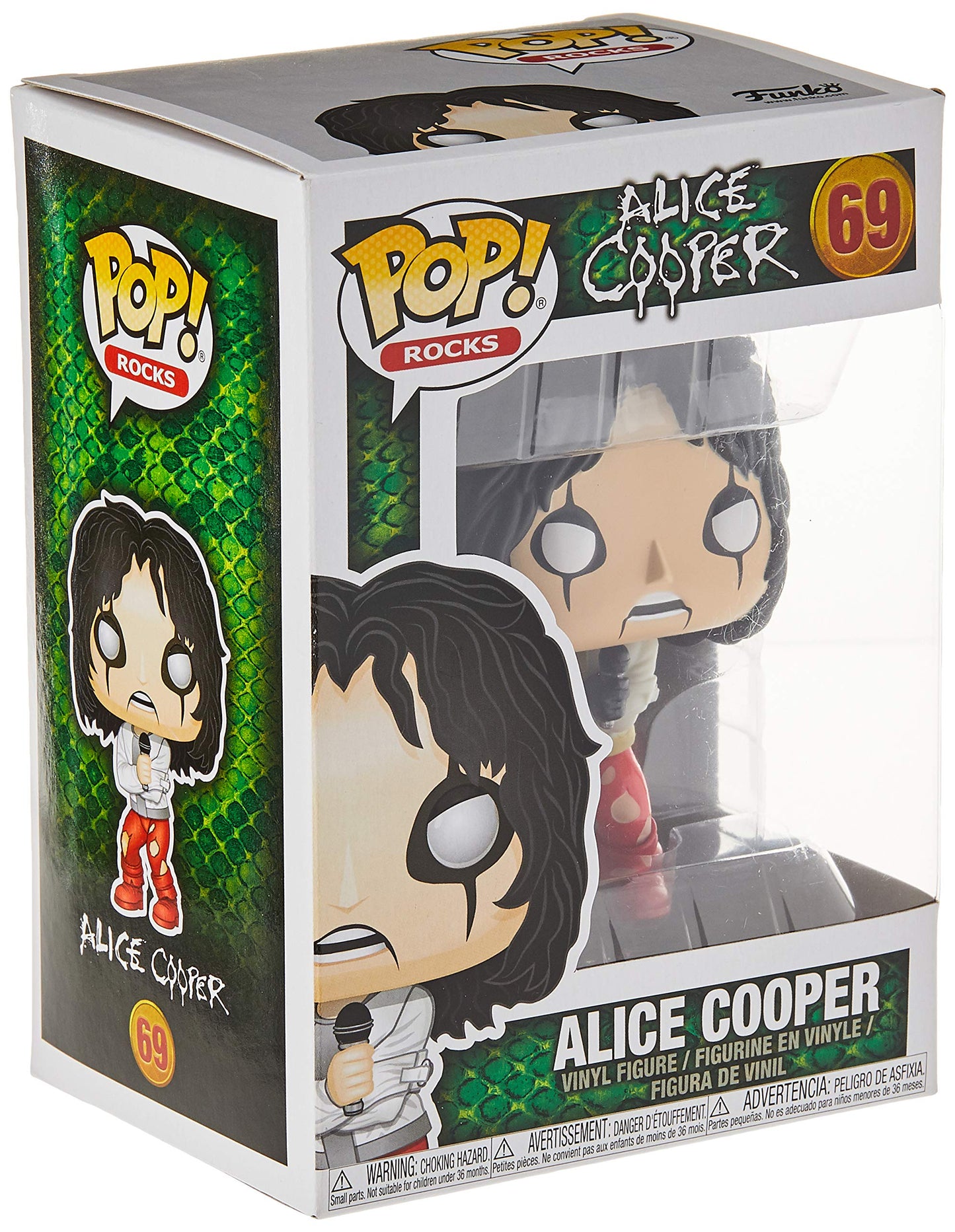 Funko Pop Rocks Alice Cooper With Straitjacket Exclusive Vinyl Figure 69