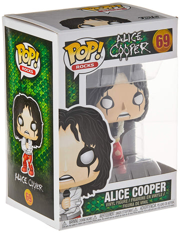 Funko Pop Rocks Alice Cooper With Straitjacket Exclusive Vinyl Figure 69