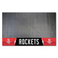 FANMATS 14205 Houston Rockets Vinyl Grill Mat - 26in. x 42in. - Deck Patio Protective Mat | Oil, flame, and UV resistant