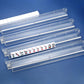Cayoulr Mahjong Racks With Pushers, Convenient Rotating One-Piece Mahjong Rack And Multiplayer, Transparent 4-Piece Set