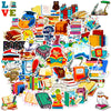 100 Pcs Book Stickers Bulk, Reading Stickers For Water Bottles, Library Stickers, Book Accessories For Reading Lovers, Vinyl Wat