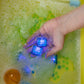 Glo Pals X Sesame Street Water-Activated Light-Up Cubes For Sensory Play (Cookie Monster, Cubes Only)