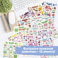 Planner Stickers - 1800+ Ultimate Accessories to Improve and Simplify Your Planner, Calendar and Journal