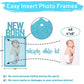 Partyhooman 1St Birthday Photo Banner For Baby From Newborn To 12 Months, First Birthday Decorations For Boys Monthly Milestones