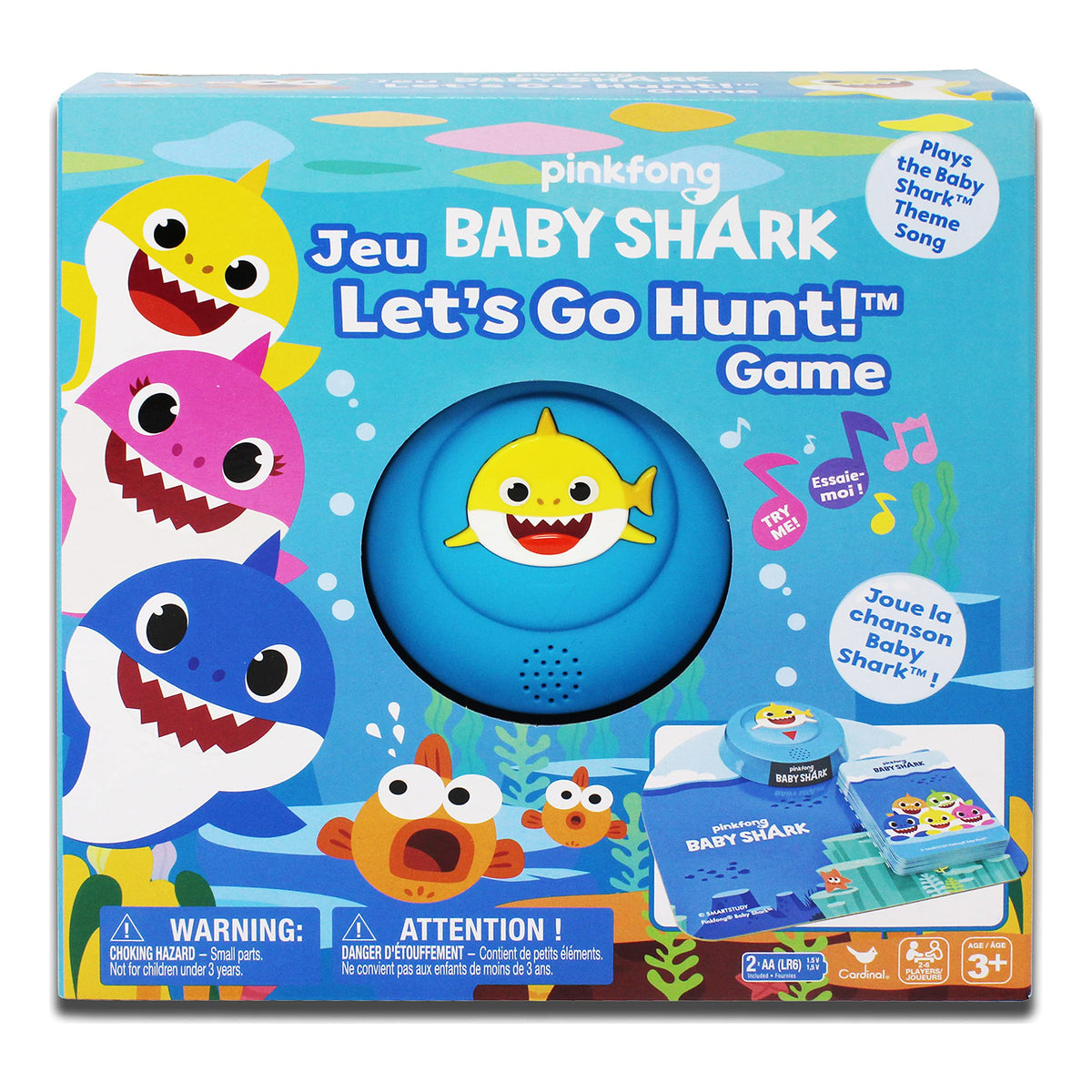 3D Baby Shark Card Game