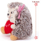 Ikasa Hedgehog Stuffed Animal Plush Toy Holding Heart With Love For Valentine Day,7.8'' Pair Of Cute Soft Small Toys,Gifts For G