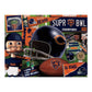 Youthefan Nfl Chicago Bears Retro Series Puzzle - 500 Pieces, Team Colors, Large
