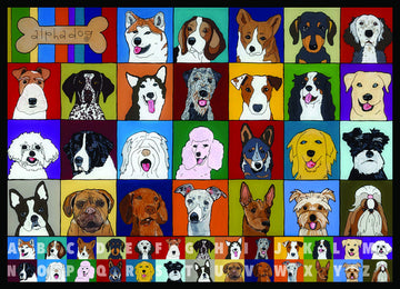Alphadogs 1000 Piece Jigsaw Puzzle