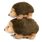Ice King Bear Mom And Baby Stuffed Animals Set Zoo Wild Animals (Hedgehog)