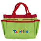 Toyrifik Little Gardener Tool Set - Kids Gardening Kit with Bag, Watering Can, Gloves, Shovel, Rake, Fork - Green