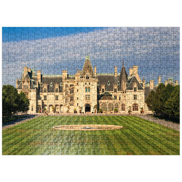MyPuzzle Premium 500 Piece Jigsaw Puzzle - The Biltmore Estate, Asheville, NC - Cardboard