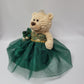 Kinnex Collections Since 1997 20'' Quince Anos Quinceanera Last Doll Teddy Bear With Dress (Centerpiece) ~ Arc16832-33 (Emerald