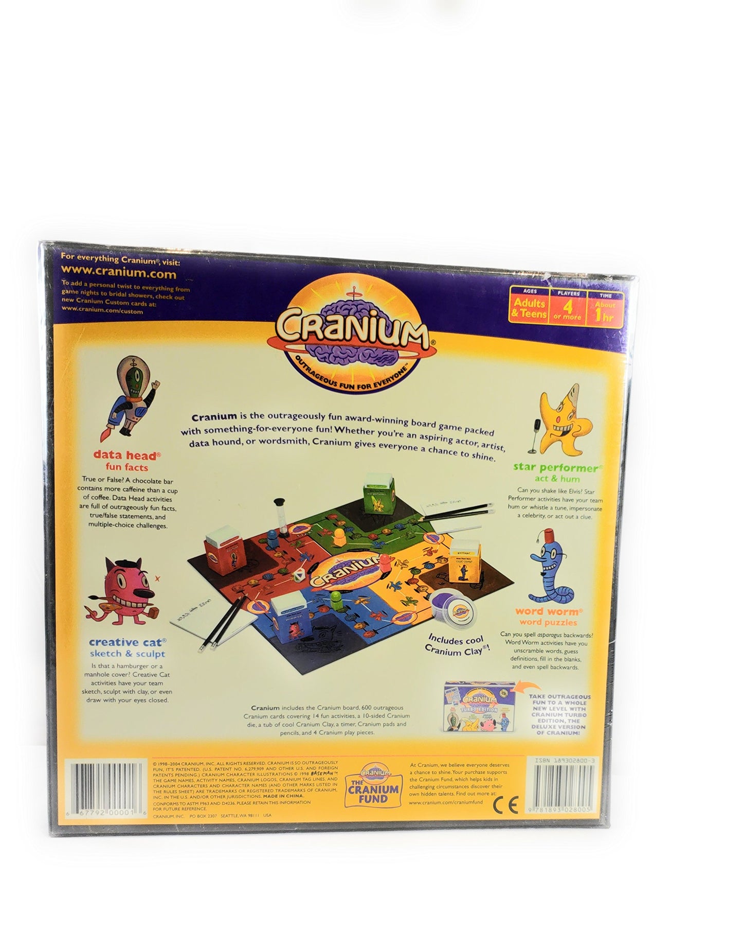 Hasbro Cranium Outrageous Fun Game - Medium Multicolor Plastic Toy, Model SG_B01M057UOH