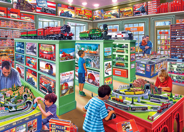 Masterpieces 1000 Piece Jigsaw Puzzle For Adults, Family, Or Youth - The Lionel Store - 19.25'X26.75'