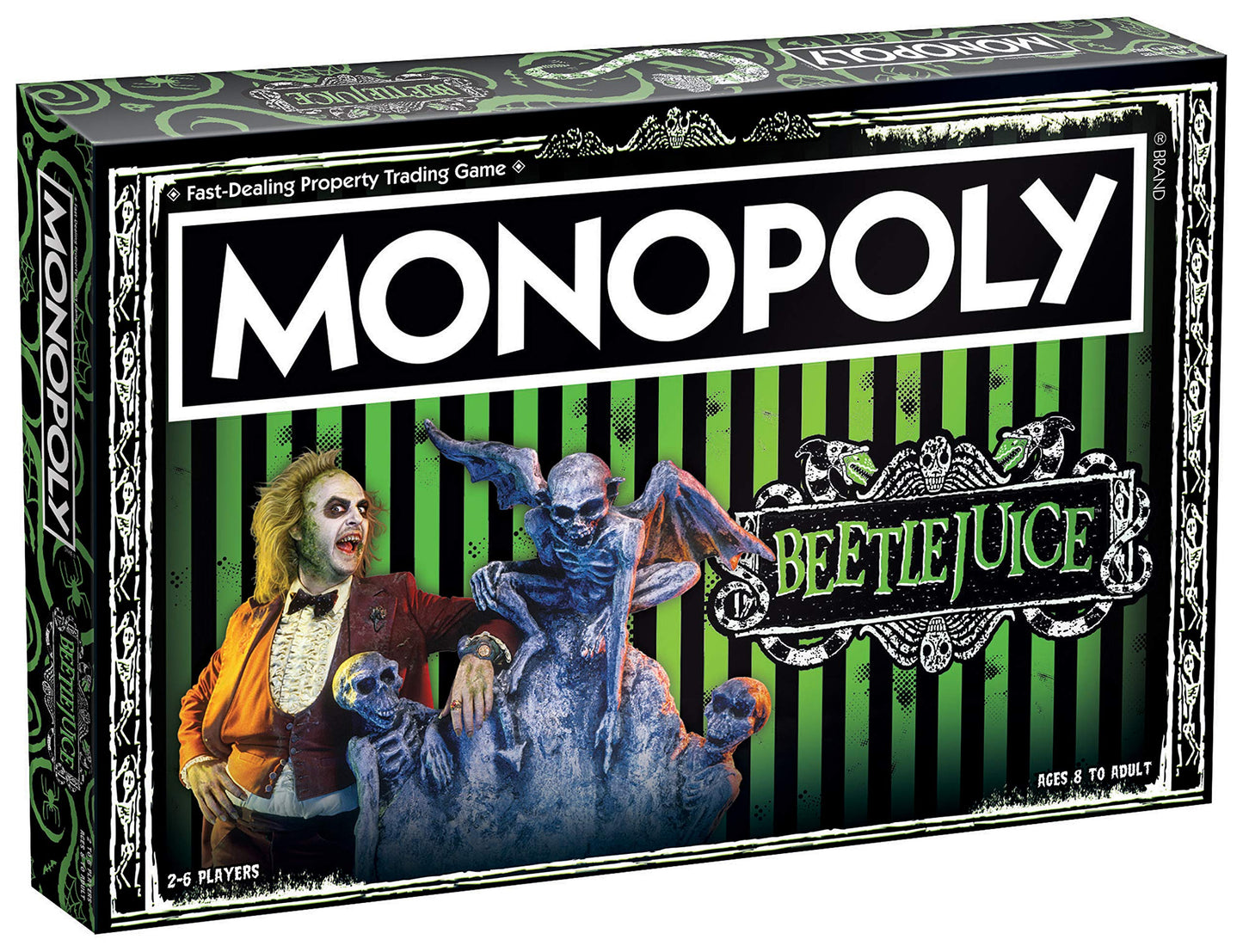 Monopoly Beetlejuice Board Game | Based On The 80’S Fantasy Film Beetlejuice | Officially Licensed Beetlejuice Merchandise | Themed Classic Monopoly Game